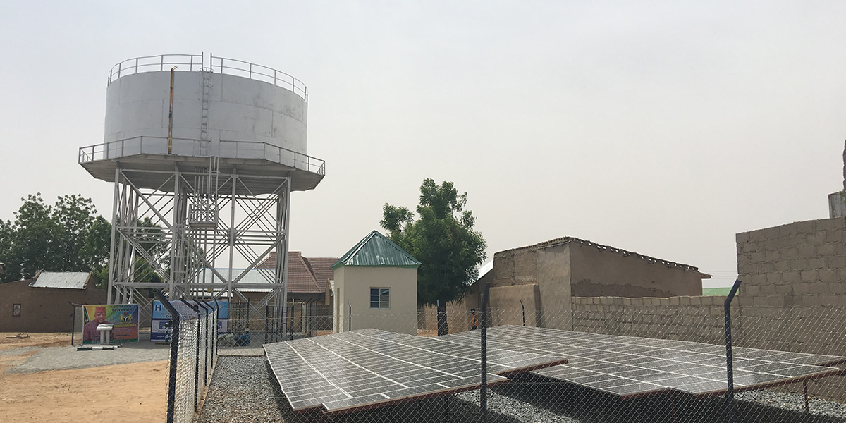 Constrution/drilling of solar powered boreholes in the 14 local government in the state. Zamfara state（2013）